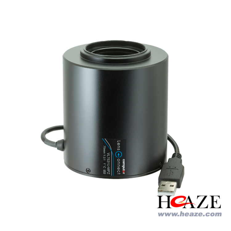 VL7531U-MPZ Computar康標(biāo)達(dá)1英寸2000萬USB遠(yuǎn)程控制75mm工業(yè)鏡頭
