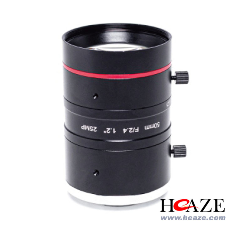12FA5024-25MP 鳳凰1.2英寸2500萬(wàn)像素50mm低畸變工業(yè)鏡頭